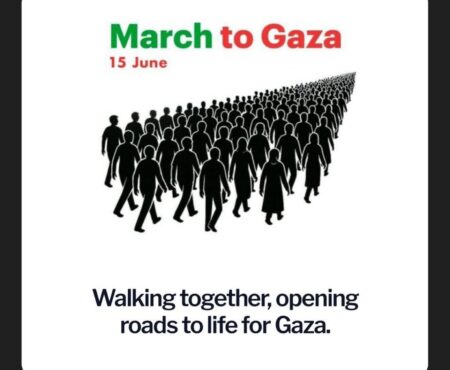 10.000 ljudi kreće ka Gazi: Marš protiv šutnje svijeta! 10.000 ljudi kreće ka Gazi: Marš protiv šutnje svijeta!