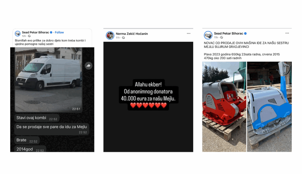 Anonimni davalac uplatio 40.000 evra: Sandžaklije prodajom mašina i kombija prikupljaju sredstva za Mejlu Anonimni davalac uplatio 40.000 evra: Sandžaklije prodajom mašina i kombija prikupljaju sredstva za Mejlu