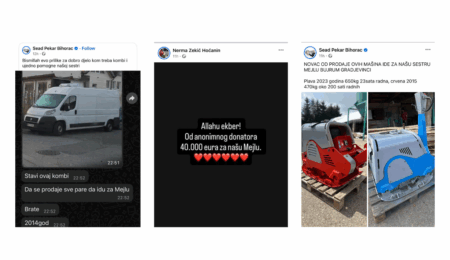 Anonimni davalac uplatio 40.000 evra: Sandžaklije prodajom mašina i kombija prikupljaju sredstva za Mejlu Anonimni davalac uplatio 40.000 evra: Sandžaklije prodajom mašina i kombija prikupljaju sredstva za Mejlu