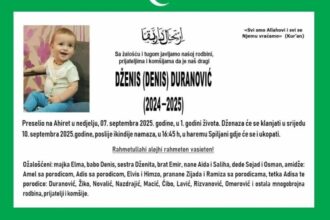 Tragedija u Konjicu: Jedanaestomjesečni Dženis Duranović preminuo tokom hitnog transporta