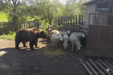 Medvjed upao u tor Azmira Masića i usmrtio četiri ovce