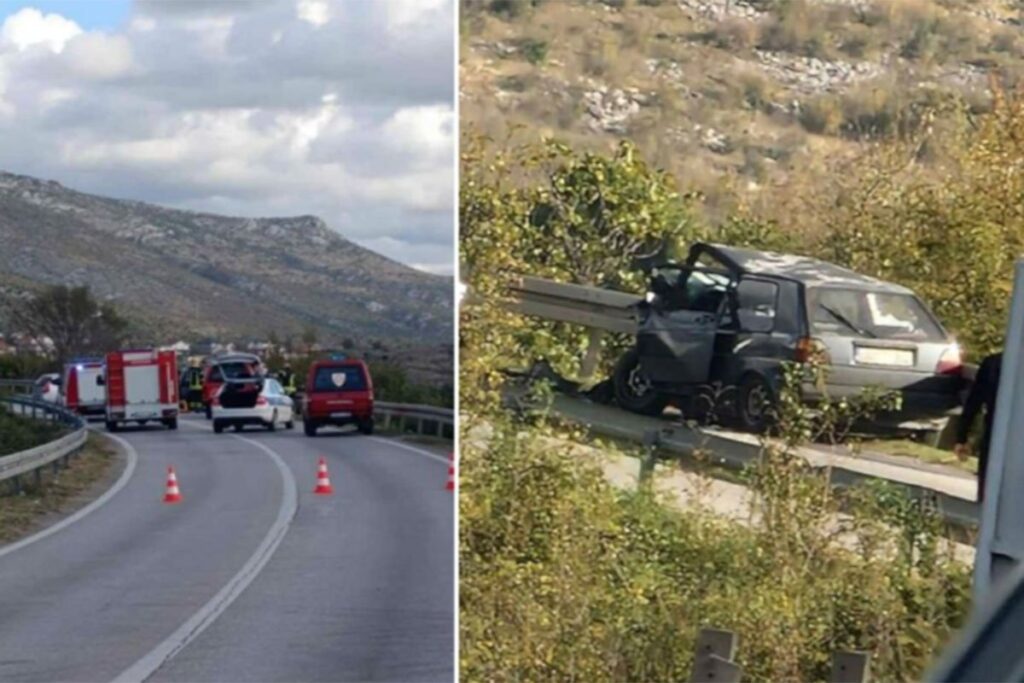 Užas na putu Mostar – Nevesinje: Dvije osobe poginule, tri povrijeđene u teškoj nesreći Užas na putu Mostar – Nevesinje: Dvije osobe poginule, tri povrijeđene u teškoj nesreći