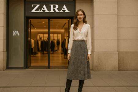 Zara midi suknje: Jesen u znaku elegancije i jednostavnog luksuza Zara midi suknje: Jesen u znaku elegancije i jednostavnog luksuza