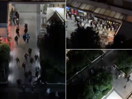 Noć pogroma u Podgorici: Lov na Turke, gori grad pod parolama mržnje! Noć pogroma u Podgorici: Lov na Turke, gori grad pod parolama mržnje!