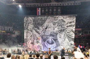 ŠOK U ARENI! Grobari isprovocirali Turke: Fenerbahče besan zbog “krvave” koreografije – usledila zvanična žalba Evroligi!