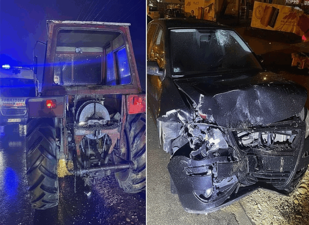 JOŠ JEDAN UDES MURU: Polo smrskan u sudaru sa traktorom