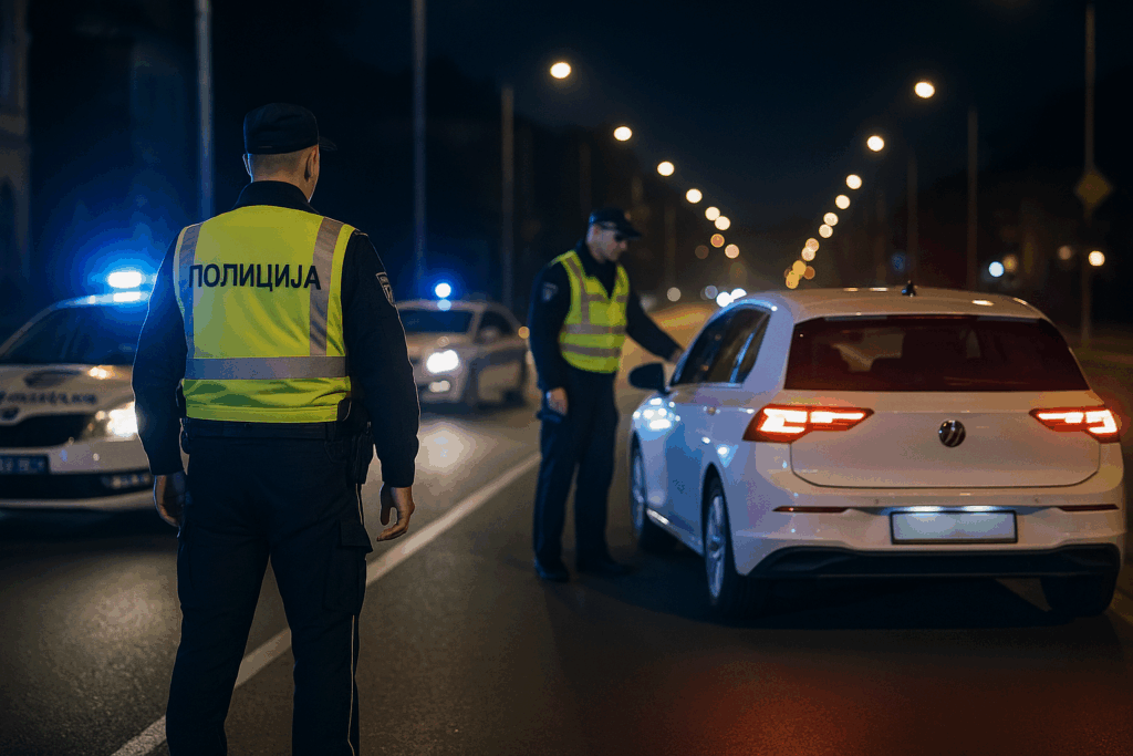 Nasilnička vožnja u Novom Pazaru: Vozač “golfa 8” jurio 141 km/h pod dejstvom kokaina, još trojica isključena iz saobraćaja