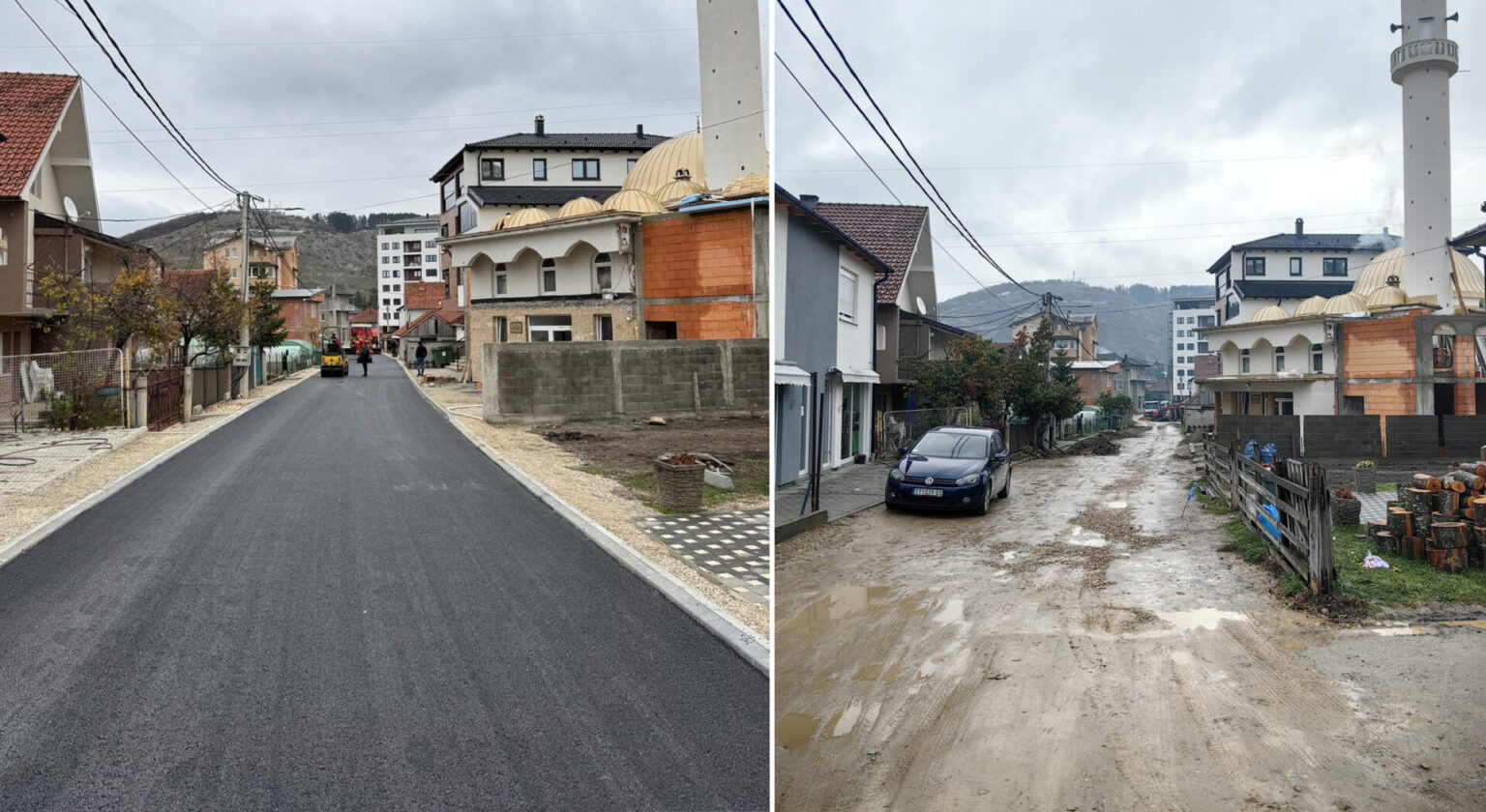 U Tutinu asfaltiran put prema Validejn džamiji – olakšanje za mještane i djecu koja pohađaju mekteb U Tutinu asfaltiran put prema Validejn džamiji – olakšanje za mještane i djecu koja pohađaju mekteb