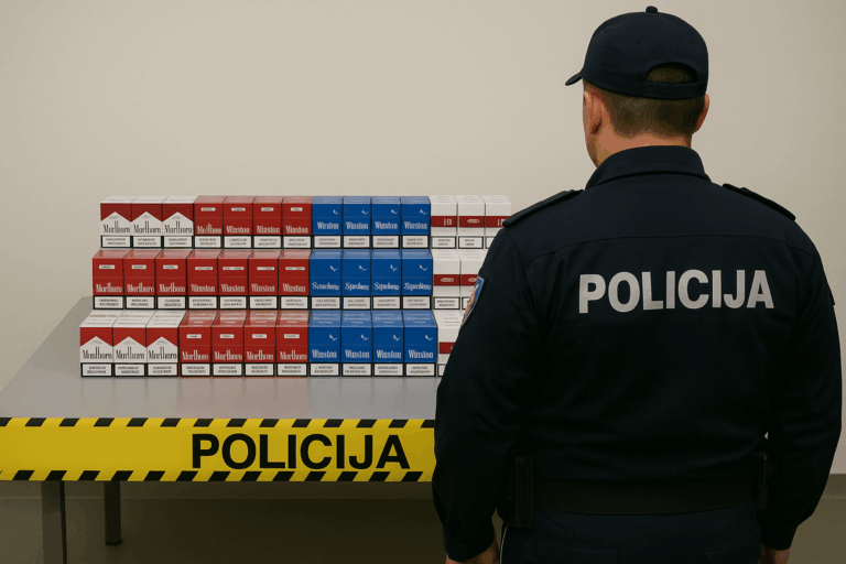 Novopazarac uhapšen u Rumi: zaplijenjeno preko 3.000 paklica cigareta Novopazarac uhapšen u Rumi: zaplijenjeno preko 3.000 paklica cigareta