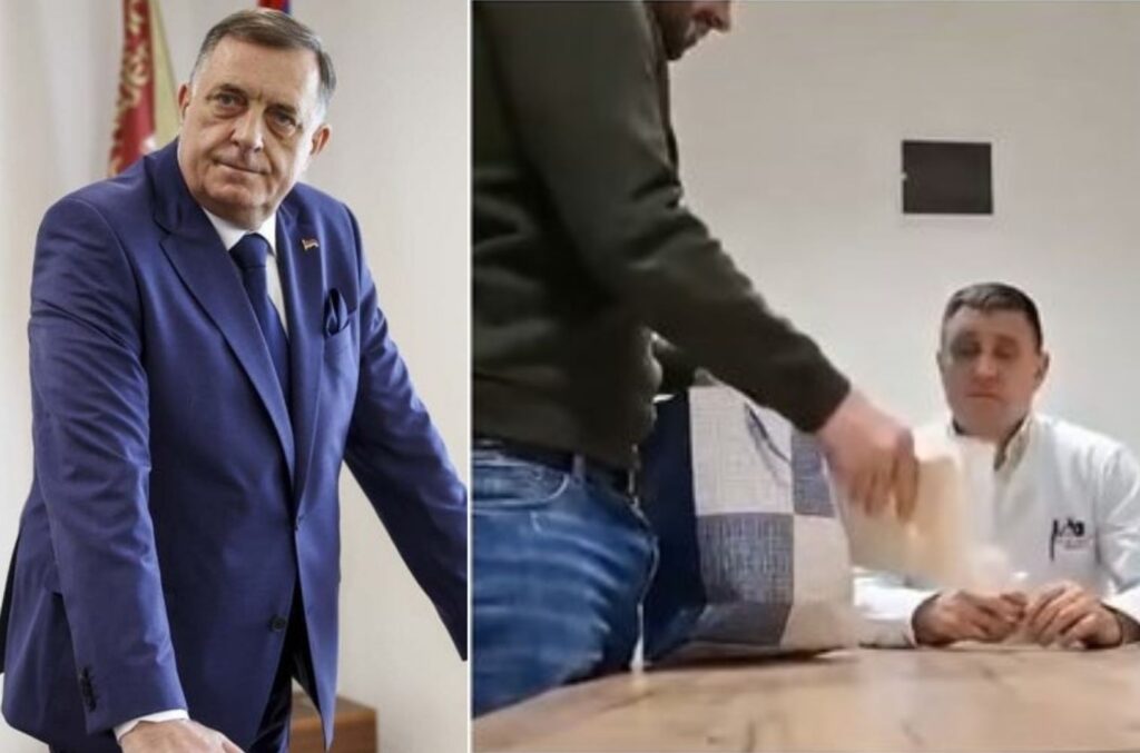 POGLEDAJTE ŠOK SNIMAK ÐAJIĆA– VELIKA KESA DROGE NA STOLU? Skandal koji potresa vrh Dodikove vlasti!