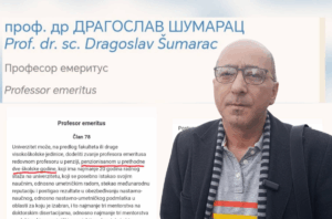 DUNP u centru skandala: Da li je uprava prekršila zakon, kako javno upozorava prof. Senad F. Ganić?