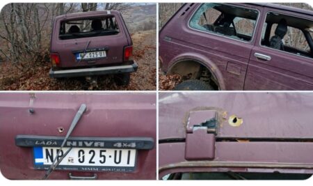 Izrešetano vozilo sa novopazarskim tablicama na Kosovo – sumnje u „srpski metak“ Izrešetano vozilo sa novopazarskim tablicama na Kosovo – sumnje u „srpski metak“