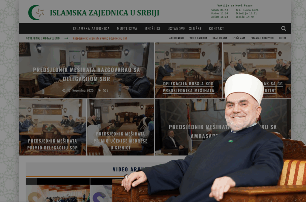 Institucija u sjeni jednog čovjeka: Zašto Mešihat izgleda kao vjerska verzija Vučićevog PR modela?