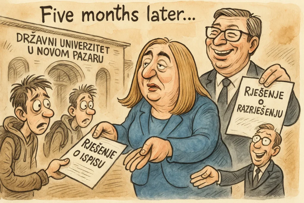 Studenti DUNP izgubili status: “Apsurd u kojem živimo” Studenti DUNP izgubili status: “Apsurd u kojem živimo”
