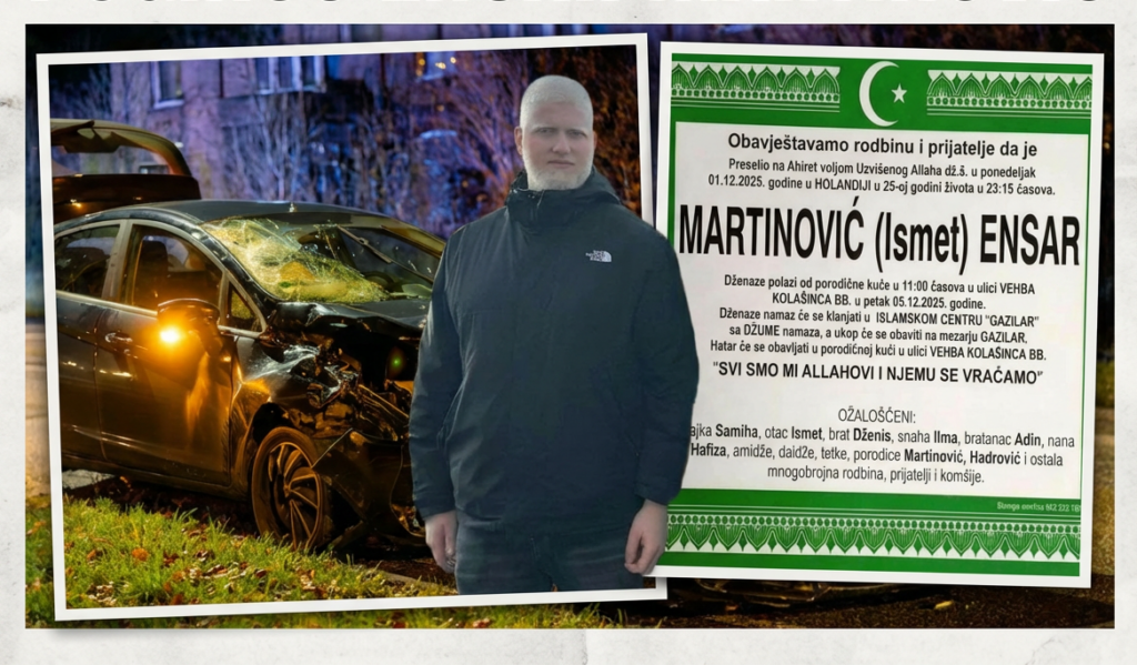 Ovo je Novopazarac Ensar Martinović koji je poginuo – dženaza ce biti u petak na mezarju Gazilar /VIDEO/