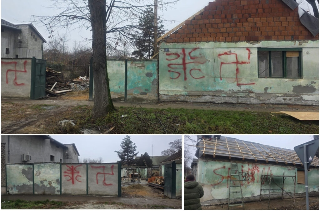 ŠOK U SOMBORU: FAŠISTIČKI GRAFITI NA BUDUĆEM MESDŽIDU