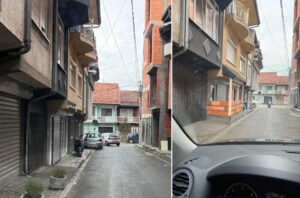 UZEO TROTOAR KAO DA JE NJEGOV! SKANDAL U NOVOM PAZARU: DIVLJA GRADNJA PRED ŠKOLOM, INSPEKCIJE NEREAGUJU A GRAĐANI OGORČENI