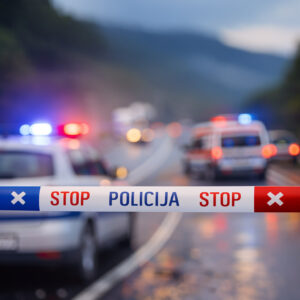 Teška nesreća kod Crkvina na putu Tutin–Novi Pazar: Maloljetna djevojka životno ugrožena